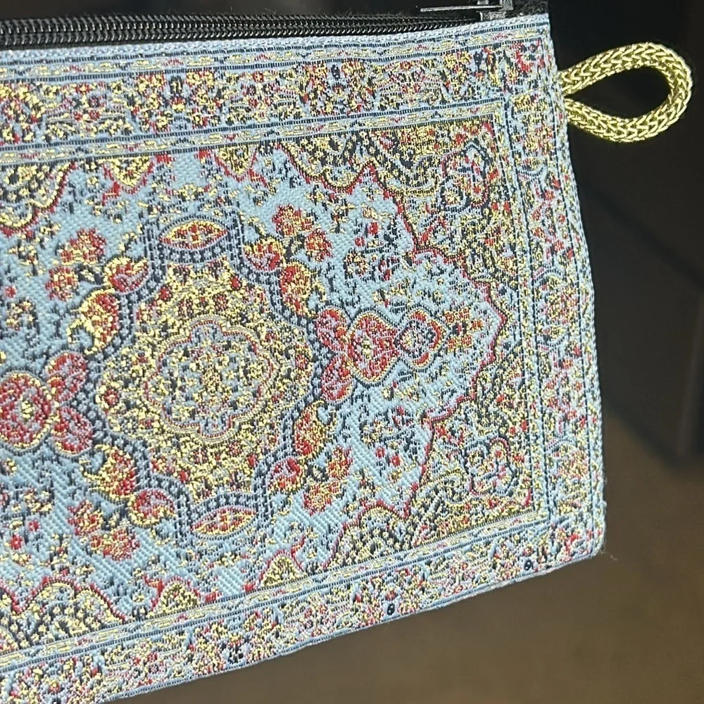 N/A embroidered wallet